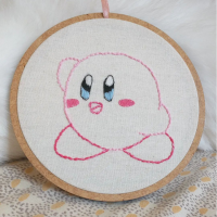 bordado do kirby